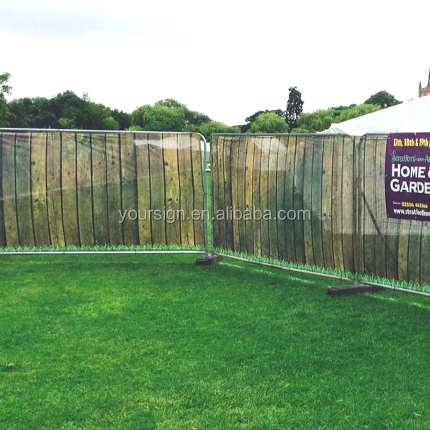 windscreen mesh fence banners custom printed fence wrap outdoor vinyl mesh sign banners custom fence barrier sign covers