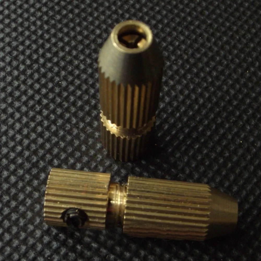 Small Drill Chuck Drill Twist Drill Chuck Copper Clip Miniature Self-Tightening Chuck
