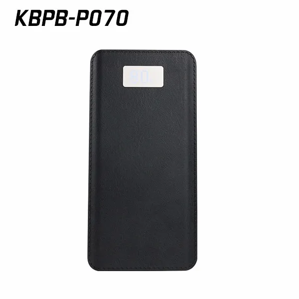 Power bank factory new arrival 20000mah portable battery chargers with LCD screen display