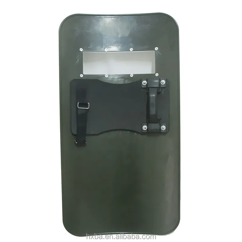 
Camo/black/green 900*490*3.5mm Anti Riot Protective Shield/ Polycarbonate Riot Shield 