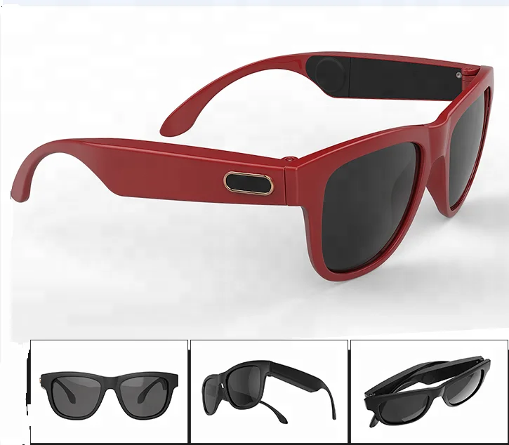 different blue lens option hot sale wireless UV400 in polarized sunglasses with speaker