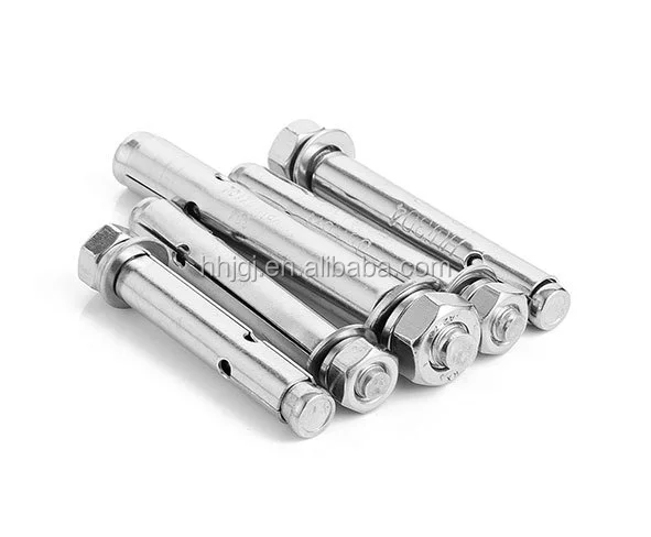 Stainless steel hex socket flat head expansion anchor bolt