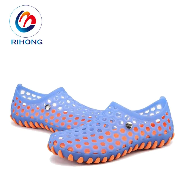 Cheap Wholesale Popular Injection Hole Pvc Plastic Clog for Man