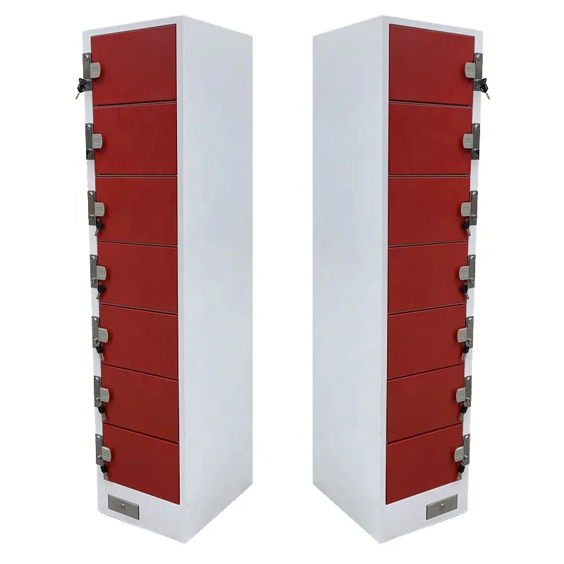 Coin Locker Steel Coin Lock Operate Locker Single Column Doors Coin Locker for Things Storage