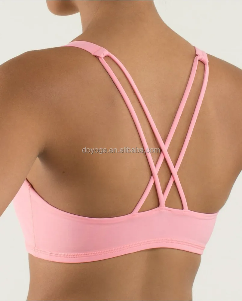 China made plain sexi girl sportswear bra