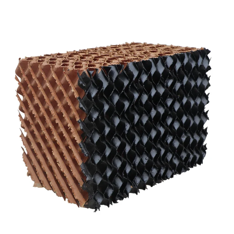 Улавливания топливных паров (Evap) Вафельная Ткань system охладителя воздуха крафт-бумаги смолы парниковых испаряющая охлаждающая подушка для зеленых домов