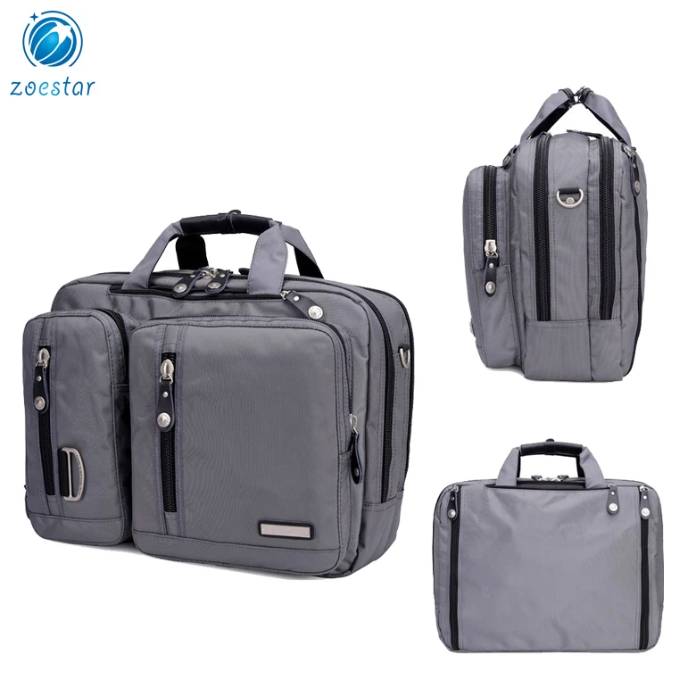 Factory 3 in 1 Laptop Bag Convertible Backpack Business Briefcase Messenger Travel Rucksack for 17.3 Inch Laptop for Men Women