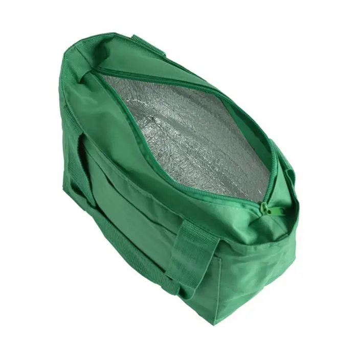 outdoor thermal bag for picnic insulated cotton lunch cooler bag for frozen food