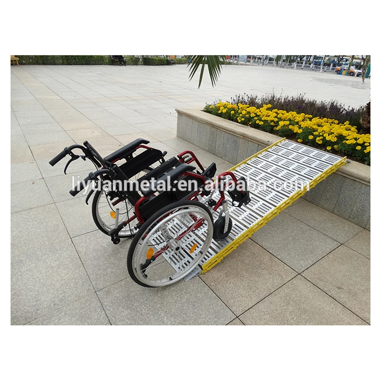 2020 Best Sellers portable wheelchair for home motorcycle aluminum ramp