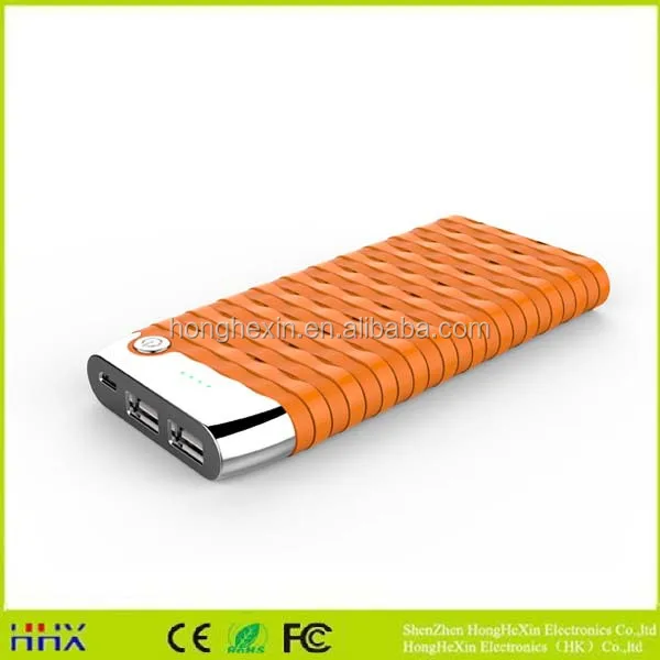 2015 последняя большая емкость 10000 мАч портативный зарядное устройство мобильного питания