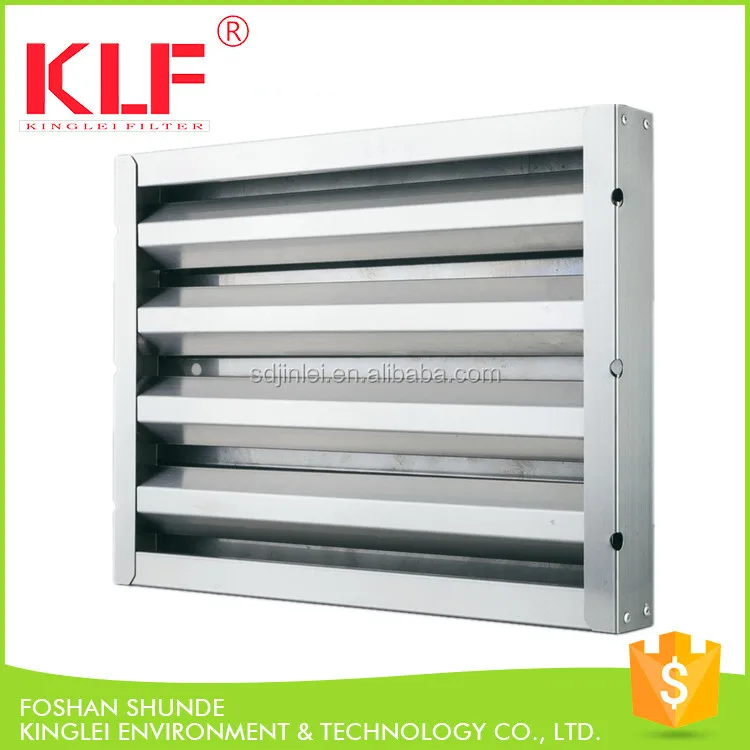 
OEM Stainless Steel Grease trap Commercial Kitchen Hood Baffle Grease Filter 