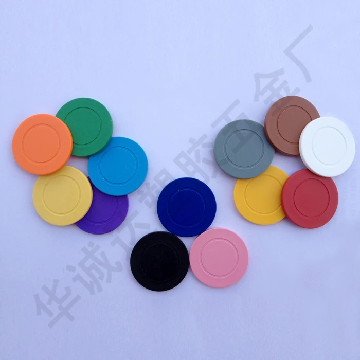 4G ABS plastic jeton print your logo on both side,plastic token print your logo