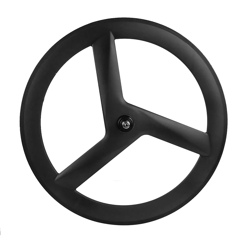 
700C 23mm Width Tri Spoke Wheels Bicycle Wheels For Fixed Gear Bike 