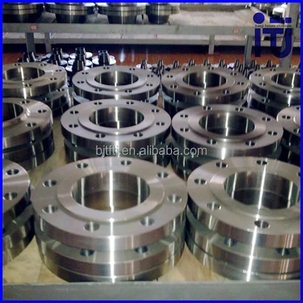High Pressure Gr1 ANSI B16.5 Flanges Titanium Price Bearing Block Flange