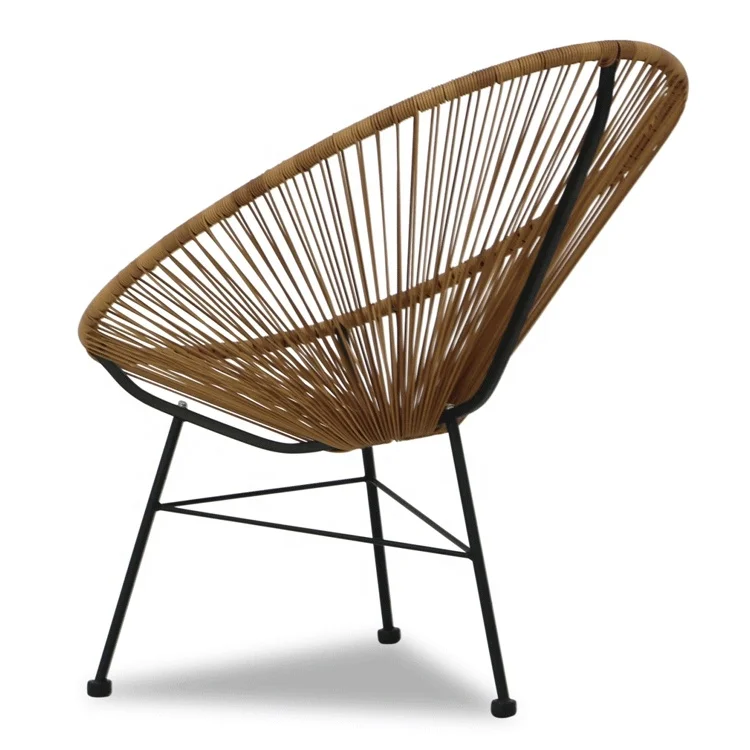 High Quality Sell steel round rattan rocking chair Leisure