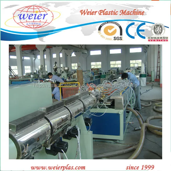 Оборудование для производства профиля оконного и дверного из ПВХ