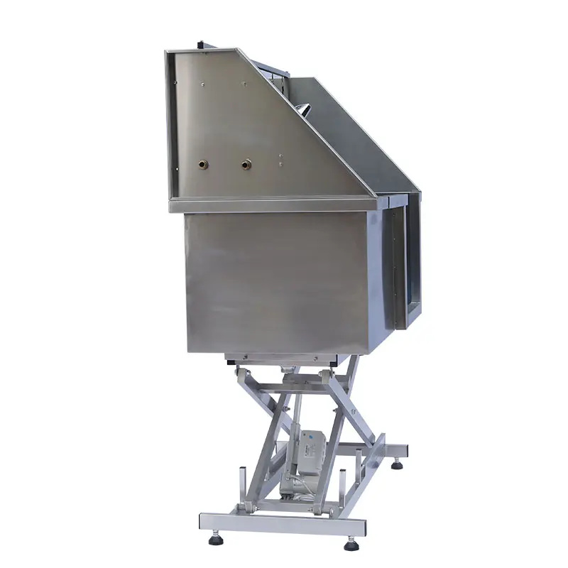 
Promotion Factory Made Cheap Stainless Steel Dog washing Bathtub for shower 