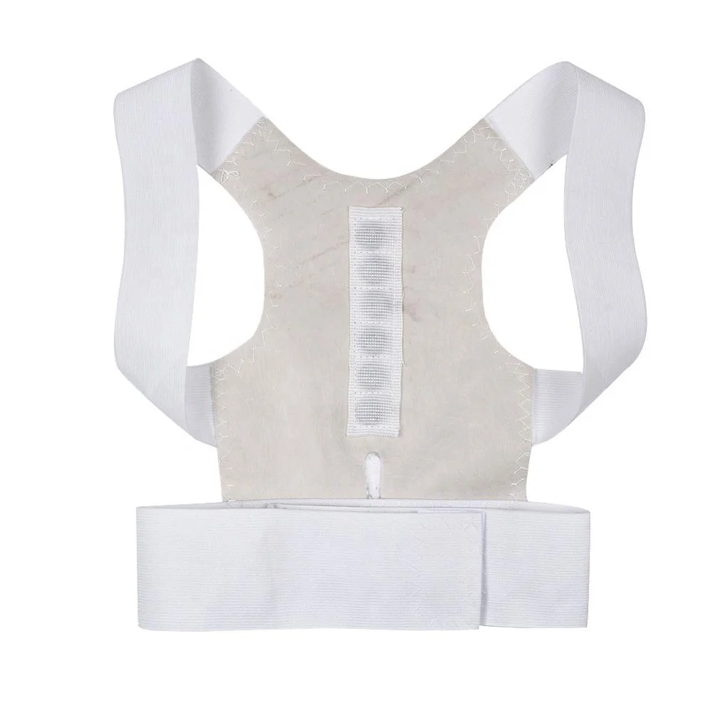 Wholesale adjustable magnetic posture corrector brace shoulder back support belt back brace poster