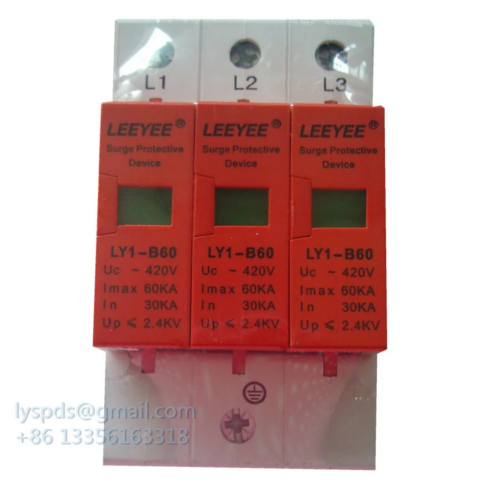 60kA 3P SPD (Surge Protection Device)
