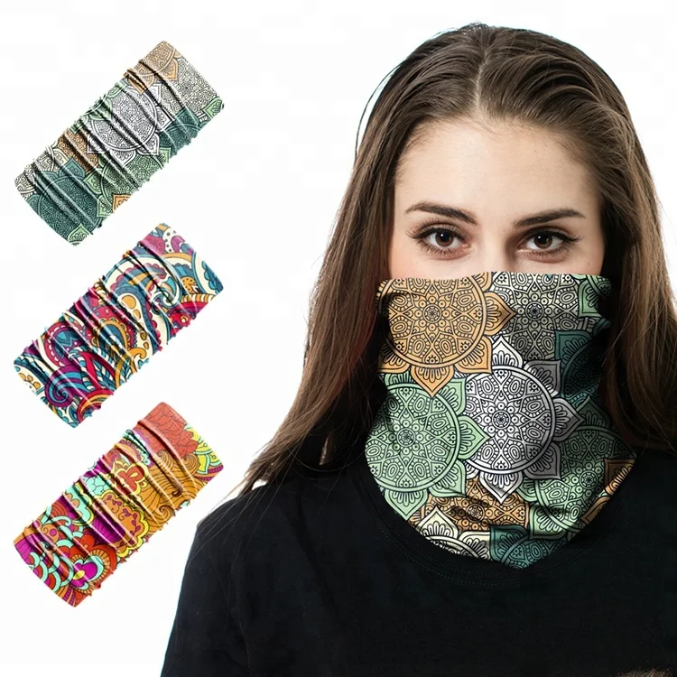 
Professional Manufacturer Custom 100% Polyester High Quality Muslim Bandana Women Head Wraps Scarf 