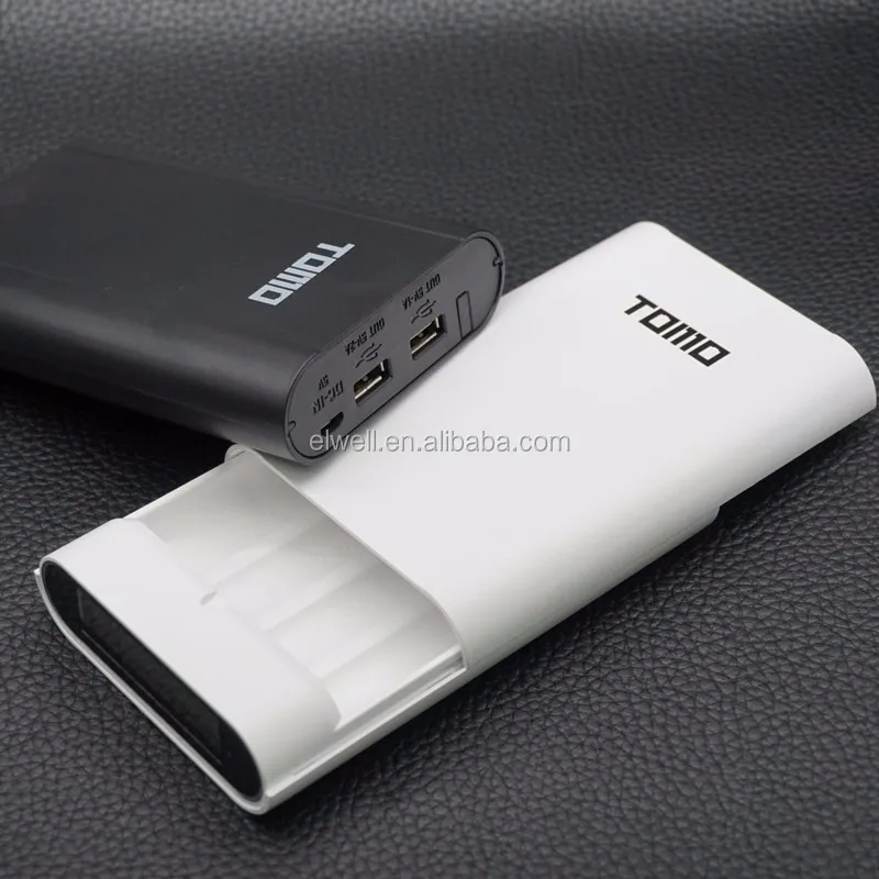 
Hottest 4*18650 Battery Tomo Power Bank V8 4, DIY Power Bank Kit 4 Slot, Power Bank Case without Battery 