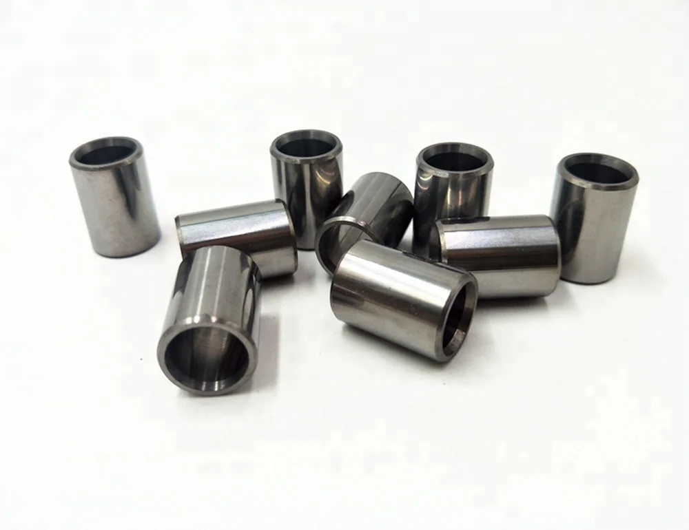 Shaft Bearing Bush Tungsten Carbide Hard Alloy Sleeve Linear , Flange or with Slots Chuanying Carbide +/-0.05mm Wc-co Wc-ni OEM