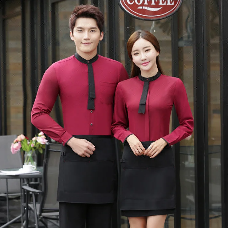 Personalized hight quality uniforms for waiters waitress