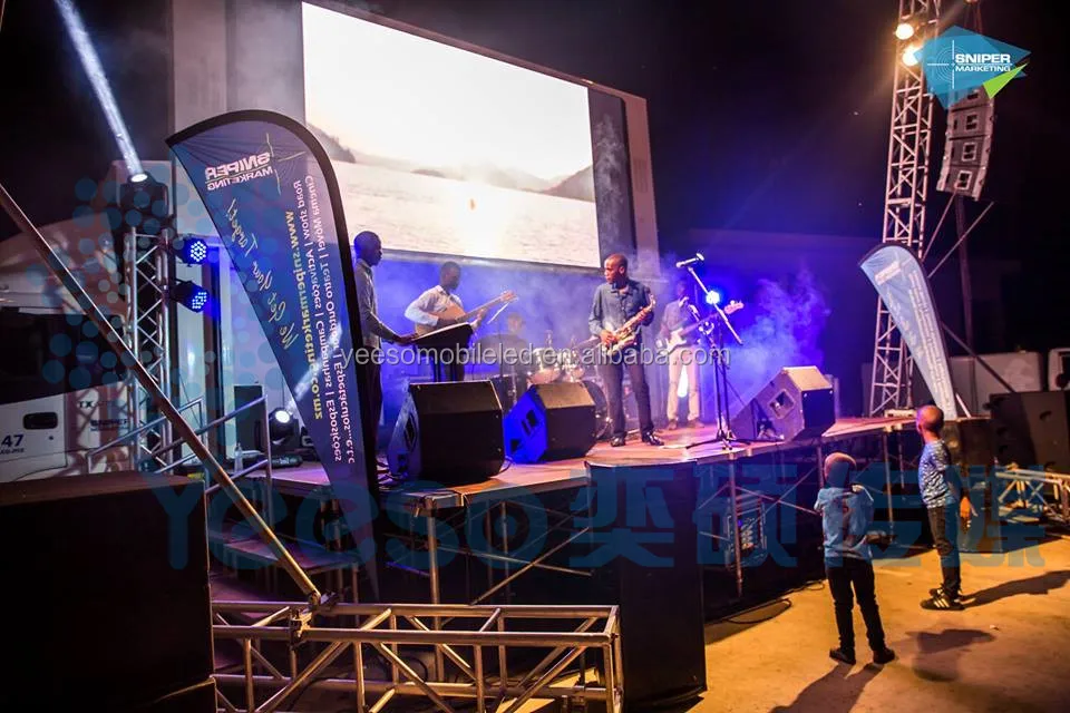 
Good quality LED display truck from Shanghai Yeeso Media, YES-V9 