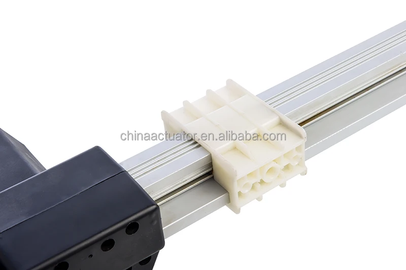 24v DC 6000n JS35E High Load Heavy Duty IP43 Linear Actuator for fitness equipment small fitting dimension sliding actuator