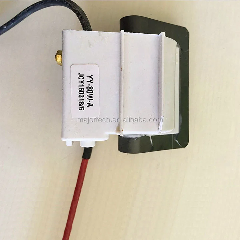 High voltage 80w flyback transformer for Co2 laser power supply / 80w ignition coil laser power