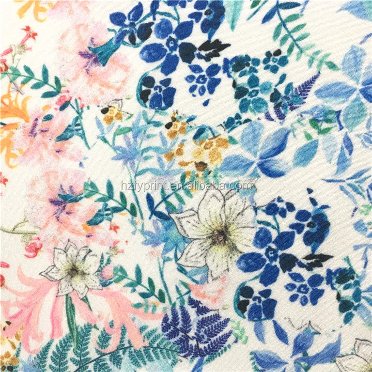 
Digital printing 8mm women dress thin 100% silk georgette fabric 