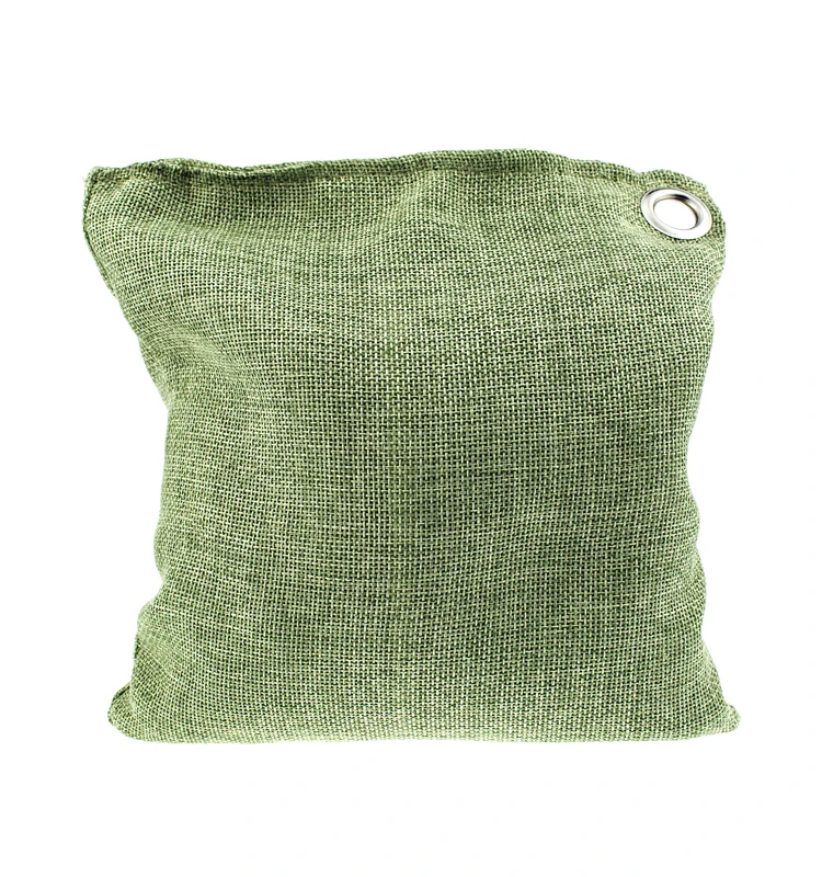 OEM Sewn Label Car Bamboo Charcoal Air Freshener Bag