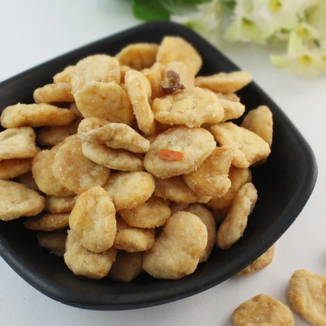 Sichuan chilli coated broad beans fave beans snacks