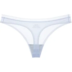 Wholesale Sports Cool Ice Low Waist Sexy Seamless One Piece Thong Panties