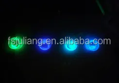 Colorful inorganic fluorescent pigment powder for paint