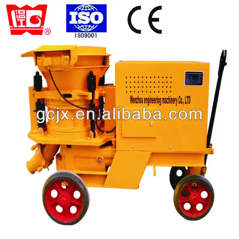 
CE 9m3/h dry gunite shotcrete machine 