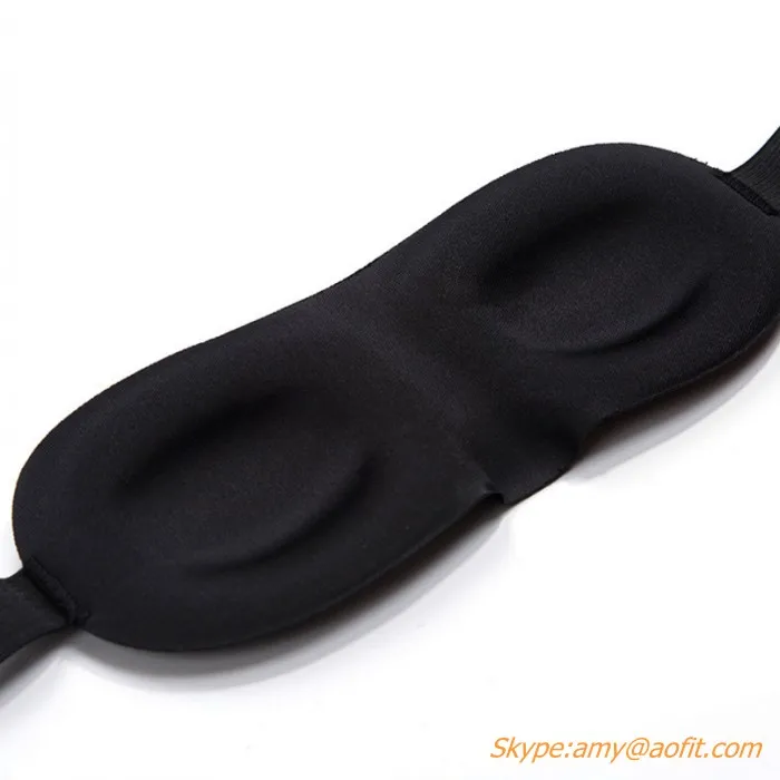 Outdoor Travel Sleeping Aid Fashionable Sleeping Eye Mask Blindfold Cover Light Guide Sponge Eye Mask