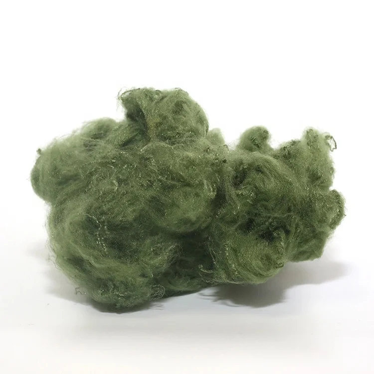 
100% recycled solid eslon polyester staple fiber with good price 