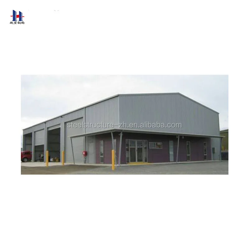 Factory price large span of hangar steel warehouse building
