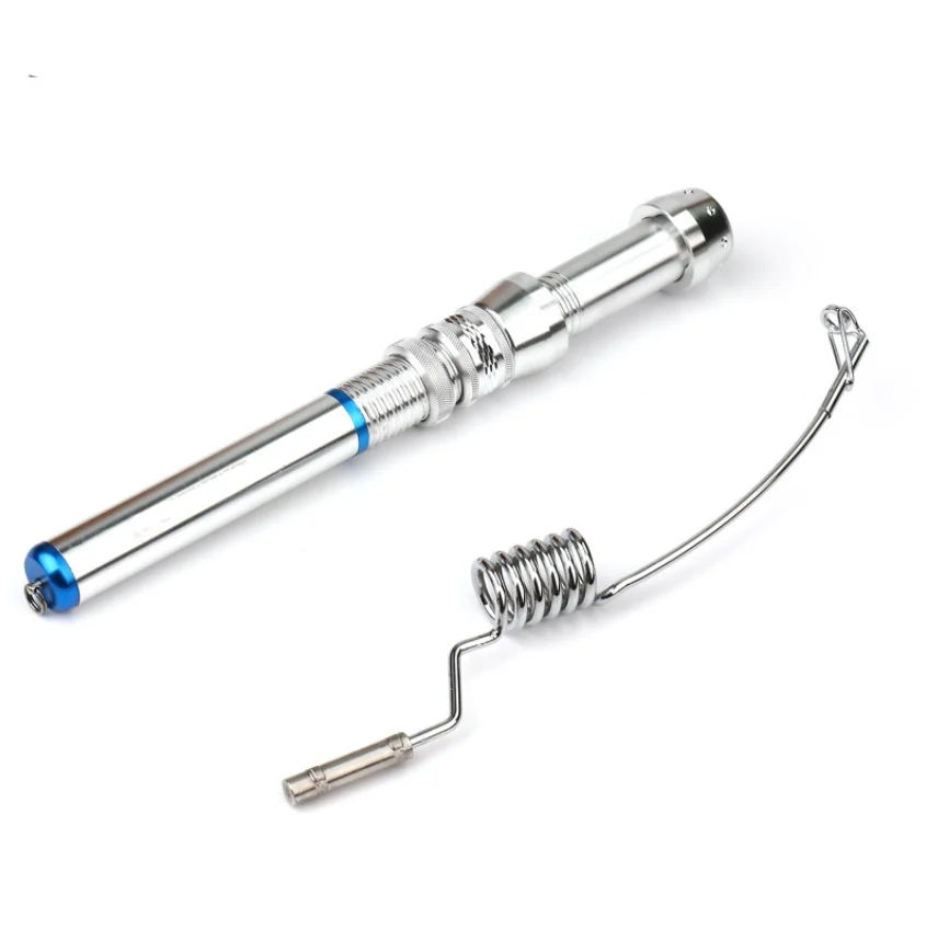 Мини-удочка для подледной рыбалки, удочка для зимней подледной рыбалки с катушкой спиннинга XM100