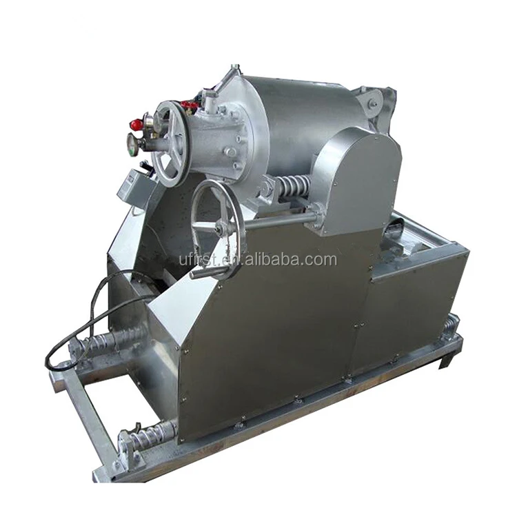 Automatic hot air flow rice grain cereal wheat puffing popping maize puffing machine