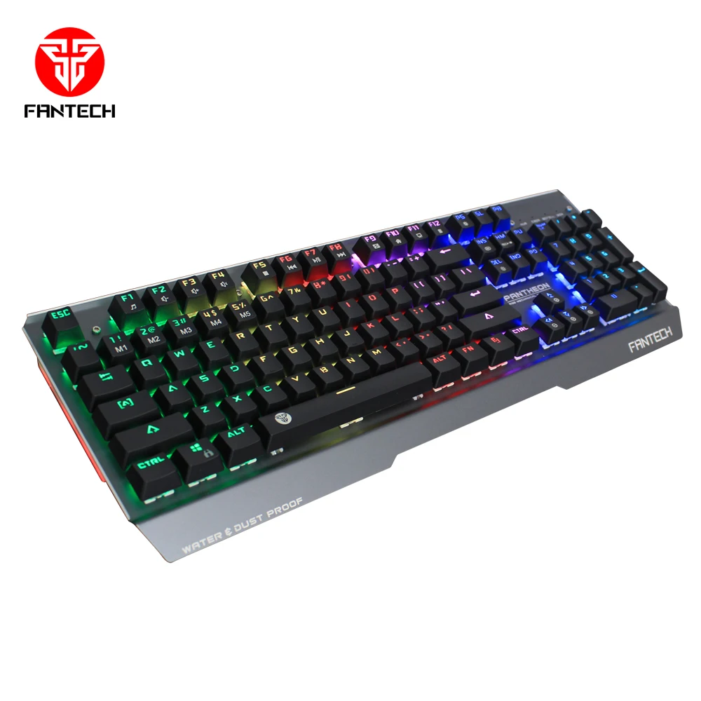 
Fantech MK881RGB Mechanical Gaming Keyboard Waterproof and Dustproof with Macro Keys driver CD included 