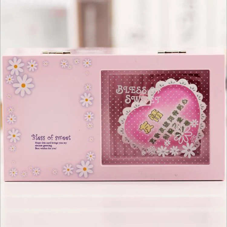 Creative Dancing Ballerina Jewelry  Music Box Happy Birthday Souvenir Gift Music Box