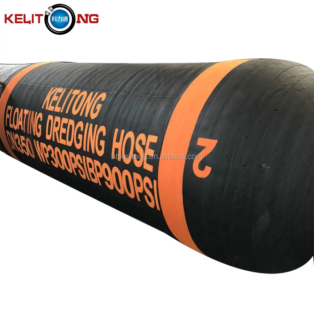 China supplier large diameter used in ocean self-floating hose float dredging hose Offshore Marine Hoses