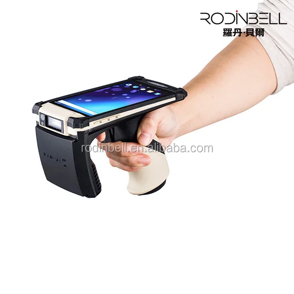 Inventory data terminal 10 meter long range card reading uhf wifi rfid reader portable