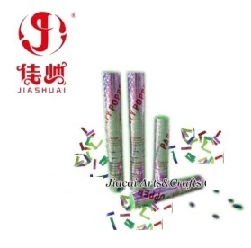 Low Price Silver Party Poppers Wonderful Party Decoration Festival Confetti Cannon