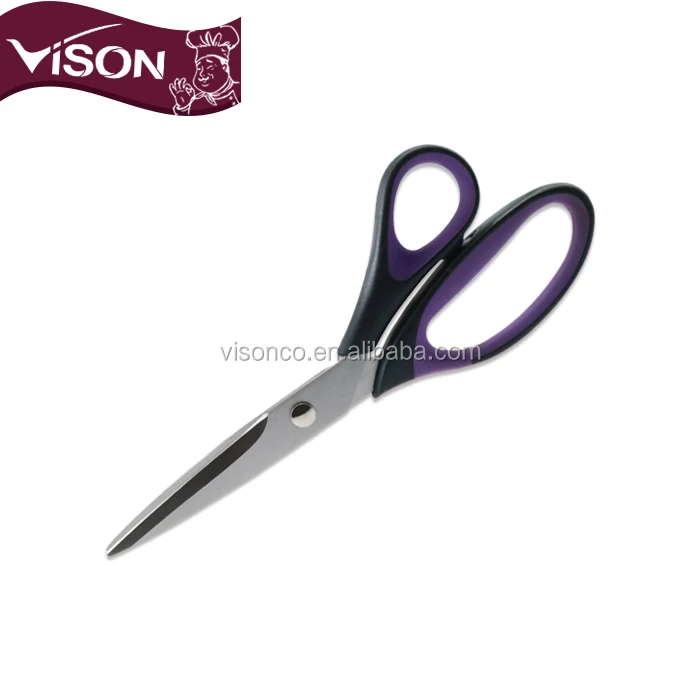 
Safely Stainless Steel Student Children DIY Office Paper-Cut Scissor With Soft Grip Handle 