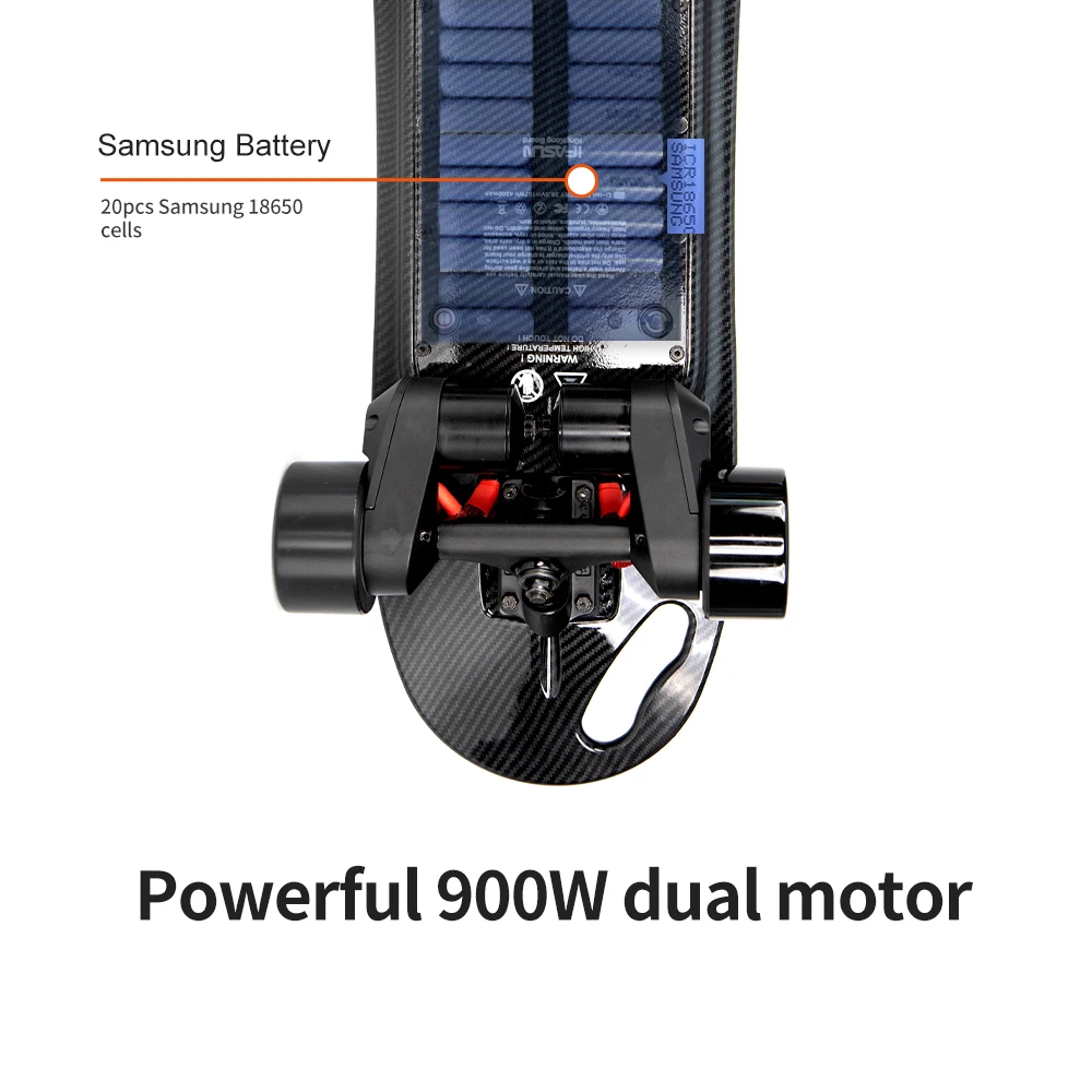 
2019 E Balance Skateboard Carbon Fiber 35kmh electric motors board 