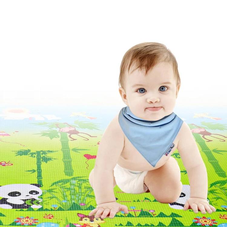 Odorless durable PU soft foam mat for kids Dining table baby Playmat