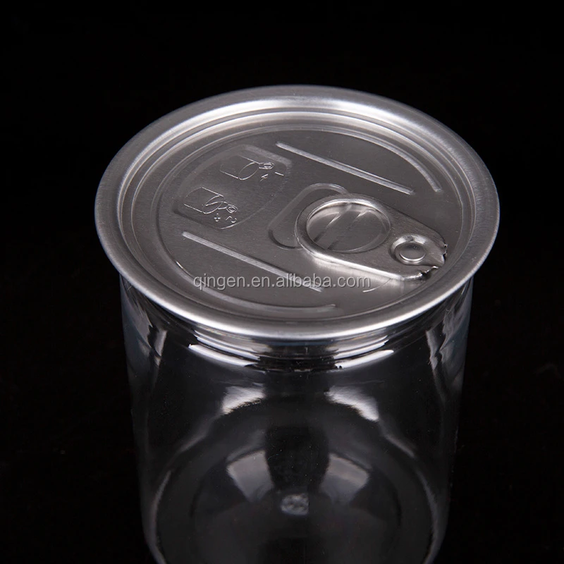 Most popular 1oz 2oz 3oz 4oz 8oz clear round pet plastic jar, food grade plastic container